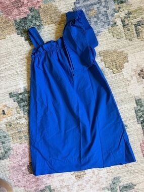 TBBC bow top dress - royal blue
